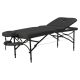 Portable Massage Table - 3 section Black
