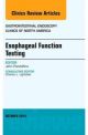 Esophageal Function Testing