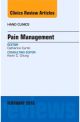 Pain Management, An Issue of Hand Clinic