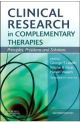 CLIN RESEARCH IN COMP THERAPIES 2E