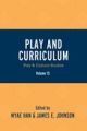 Play and Curriculum
