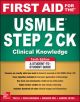 FIRST AID Q&A FOR THE USMLE STEP 2 CLINICAL KNOWLEDGE