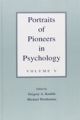 Portraits of Pioneers in Psychology, Volume V