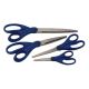 Livingstone Marbig Comfort Grip Scissors, Blue, No. 8 210mm, Each