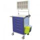 Anaesthesia Trolley - BLUE Drawers