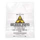 Livingstone Biohazard Autoclavable Waste Bag, 72 x 91cm, 70 Litres, 50 Microns, Heat Resistant Polypropylene, Clear, 250 per Carton