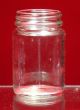 Pomades Jar with Cap, Glass, Clear, 125ml, 42 per Pack, (BC4830)