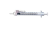 Livingstone BD SafetyGlide Insulin Syringe, 1 ml, with 29 Gauge x 0.5 Inch Needle, 100 per Box