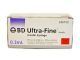 BD Ultra-Fine™ Insulin Syringes, 0.5ml,  Thin Wall, 100 per Box