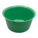 Livingstone Bowl Basin, 600ml, 140mm Diameter x 76mm Height, Autoclavable  Plastic, Green, Each
