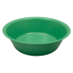 Livingstone Bowl Basin, 3500ml, 305mm Diameter x 89mm Height, Autoclavable  Plastic, Green, Each