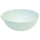 Livingstone Evaporating Dish, 1000ml, 206 Diameter x 64 Height mm, Round Bottom with Spout, Porcelain, Each