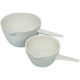 Livingstone Evaporating Dish 40ml, 64 Diameter x 25 Height mm, Round Bottom with Handle, Porcelain, Each