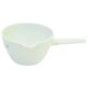 Livingstone Evaporating Dish, 70ml, 66 Diameter x 39 Height mm, Round Bottom with Spout and Handle, Porcelain, Each