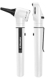 Riester e-scope otoscope, direct illumination/ophthalmoscope, vacuum 2.7V, white, in pouch