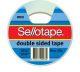 Livingstone Sellotape Double Sided Tape, 24mm x 33 Metres, Each