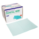 Livingstone Dental Bib or Head Pad, Folded, 4-Ply Waterproof Lined, 31 x 50cm, Large, Blue, 250 per Box, 1000 per Carton