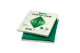 Ideal Dental Rubber Dam, 6 x 6 Inches, Mint Flavoured, Thin, Green, 36 per Pack