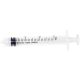 Livingstone Syringe, 3ml, Luer Lock Tip, Latex Free, Hypoallergenic, Non-Sterile, Loose