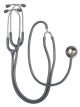 Riester Stethoscope duplex Teaching slate-grey, stainless steel, in sales supporting cardboard box