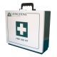 Livingstone First Aid Empty  Plastic Case, Large, 29 x 26.5 x 10.1 cm, Green, Each