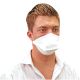 Livingstone Genuine N95 Face Mask Respirator, Level3 Barrier, Duckbill, NIOSH 84A-4175, HeadBand, Non-Therapeutic, No Fibreglass, 30/Bx