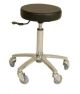 Livingstone Joiken Turbo Cutting Stool, Round, Black with Clear  Plastic Wheels, Each