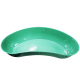 Livingstone Kidney Dish Tray 220mm, Graduated 700ml, Green, Autoclavable Recyclable Plastic, Each