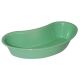 Livingstone Kidney Dish Tray, 255mm, Graduated 600ml, Green, Autoclavable, Recyclable Plastic, Each