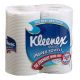 Kleenex Kitchen Towels, Twin Pack, White, 60 Sheets per Roll, 2 Rolls per Pack, 6 Packs per Carton
