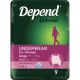 Depend Real Fit Underwear for Women Super