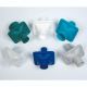 BVF Spirometer Filters, Cyan/Teal (Carton of 600)  Suits MedGraphics