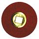 Moore's Paper Disc Brass Centre, Adalox Fine, 5/8 Inch, 50 per Pack