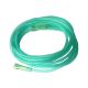 Livingstone Oxygen Tube or Tubing, Non-Kink with Funnel Connectors, 7mm Inner Diameter, 3 metres, Green Colour, Each