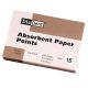 Diadent Absorbent Paper Points, ISO Size No. 15, Biodegradable, Sterile, White, 200 per Pack