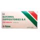 Glycerol Adult Suppositories, 12 per Pack