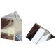 Prism, Glass, 25mm, 60deg, 1.5 Refractive Index, Optically Worked, Each