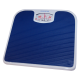 Livingstone Mechanical Bathroom Weight Scale, White with Blue Foot Mat, Capacity: 130kg, Each