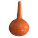 Livingstone Rubber Suction Ear Syringe Bulb, 30ml, Orange, Each