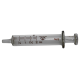 Livingstone Glass Syringe, 2ml, Luer Slip Glass Tip, Concentric Nozzle, Latex Free, Hypoallergenic, Each