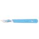Livingstone Swann Morton Disposable Scalpel, Stainless Steel Blade Size 23 Attached to Handle, Sterile, 10 per Box