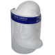 Full Face Shield, TGA, 32 x 24.2cm, Anti Fog with Foam Pad and Elastic Head Band, Blue