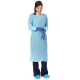  Level 2 CPE Blue Water Resistant Gown with Thumb Holes & Ties