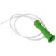 Livingstone Convatec Nelaton Catheter, PVC Intermittent, Firm, Male, Sterile, FG 6, Tube Outer 2.0mm, Length 40cm, Green Funnel, Each