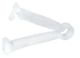 Livingstone Umbilical Cord Clamp, Sterile, Large 55mm (L) x 9.88mm (W), White, 1 per Pack, 100 per Box