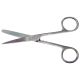 Livingstone Nurses Surgical Scissors, 13cm, 30 Grams, Sharp/Blunt, Stainless Steel, 10 per Box