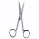 Livingstone Surgical Scissors, 14cm, 38 Grams, Sharp/Sharp, Straight, Stainless Steel, Each